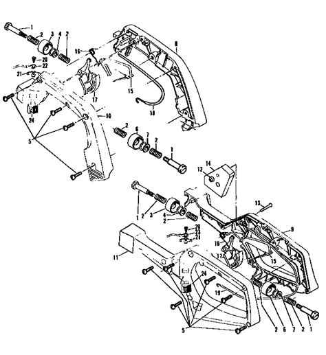 mcculloch chainsaw diagram|More.